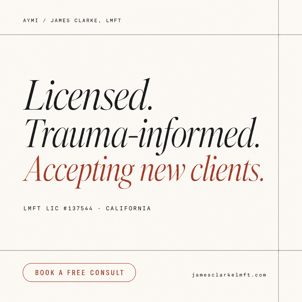 Licensed. Trauma-informed. Accepting new clients.