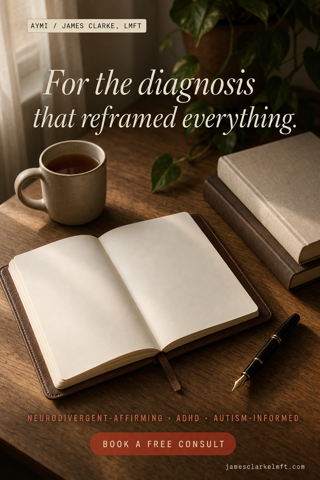For the diagnosis that reframed everything.