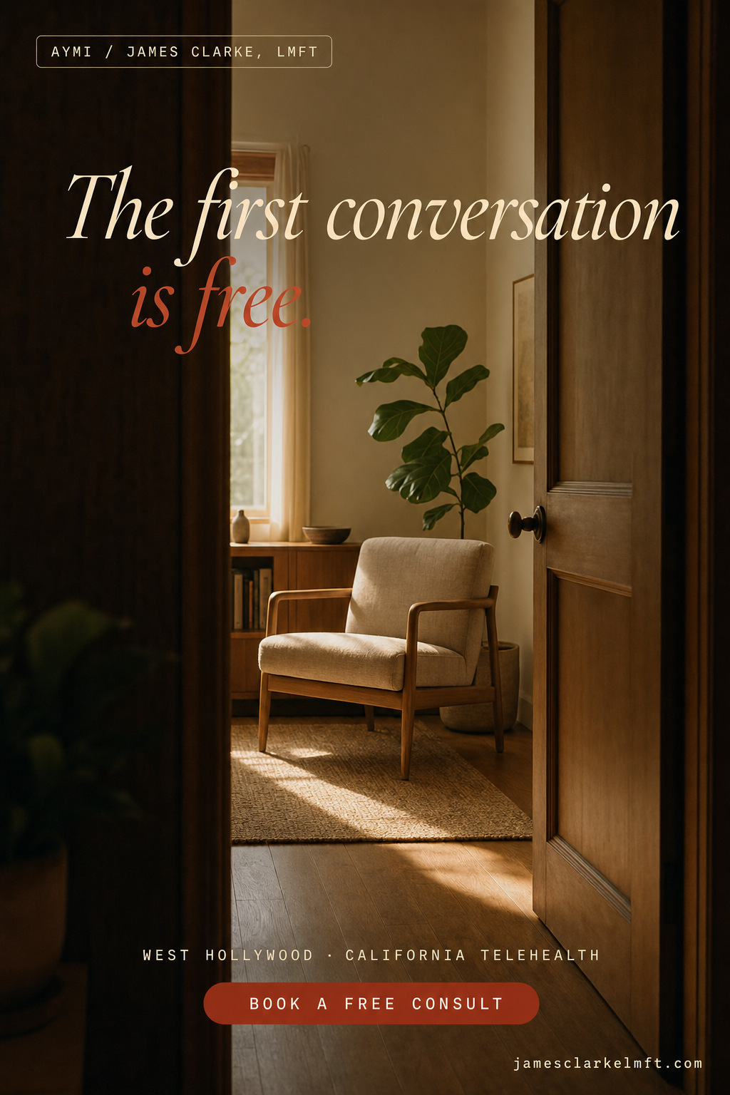 The first conversation is free.